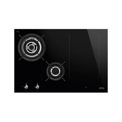 Plaque mixte induction gaz PM3743D SMEG