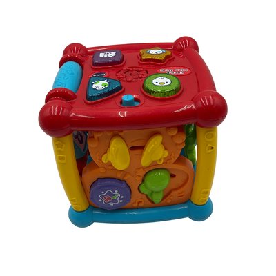 Baby cube d'éveil sonore et lumineux - Bon état VTECH
