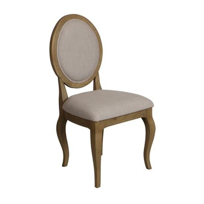 Lot de 2 chaises médaillon hortense - LES INTERIOR'S
