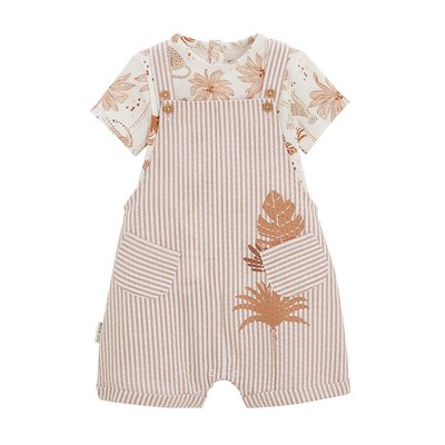 Ensemble salopette bébé et t-shirt OASIS PETIT BEGUIN