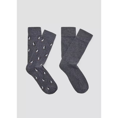Lot de 2 paires de chaussettes assorties MANGO TEEN