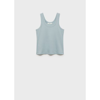 Top 100 % coton bretelles MANGO