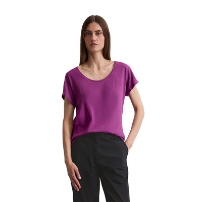 T-shirt regular en mélange viscose-coton organique MARC O'POLO