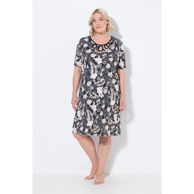 Lot de 2 chemises de nuit, motif feuilles ULLA POPKEN