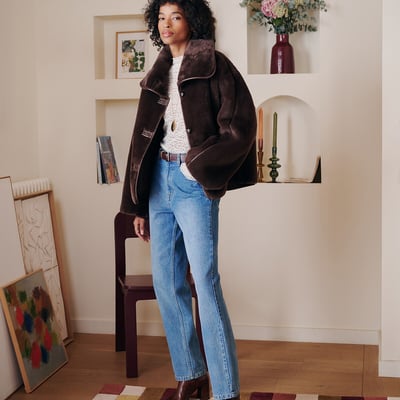 Jean droit femme stone LA REDOUTE COLLECTIONS