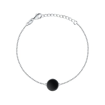 Bracelet en argent 925 et verre CLEOR