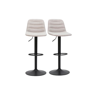 Tabourets de bar réglables (lot de 2) SAURY MILIBOO