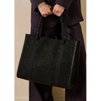 Sac cabas effet tweed LA FEE MARABOUTEE