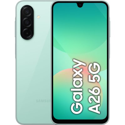 Smartphone Galaxy A26 Vert d'eau 128Go 5G SAMSUNG