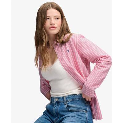 Chemise Oxford Slim Manches Longues SUPERDRY