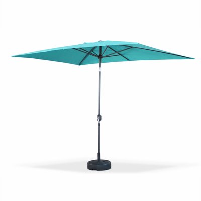 Parasol rectangulaire 2x3m avec mât central TOUQUET SWEEEK