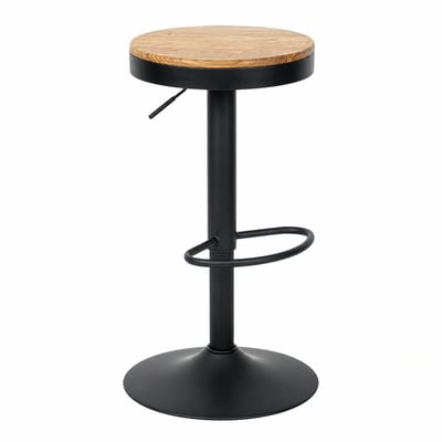Tabouret de bar en métal réglable (lot de 2) LEEDS PIER IMPORT