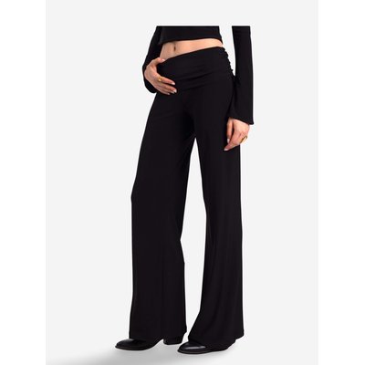 Pantalon droit avec pièce de taille drapée BACK TO NIGHTS THE-ARE