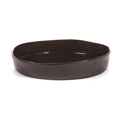 Assiette Creuse La Mère En Grès Ebony Ø20 Cm SERAX