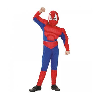 Costume super araignee musclee 7-9 ans PARTY PRO