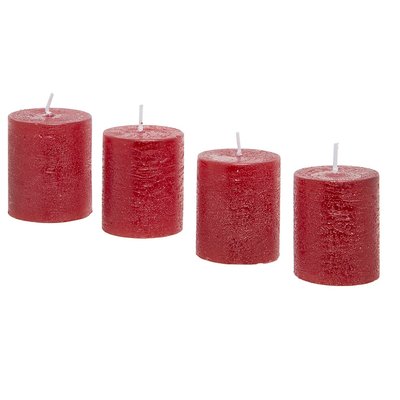 Set de 4 bougies cylindriques H5 SIA DECO