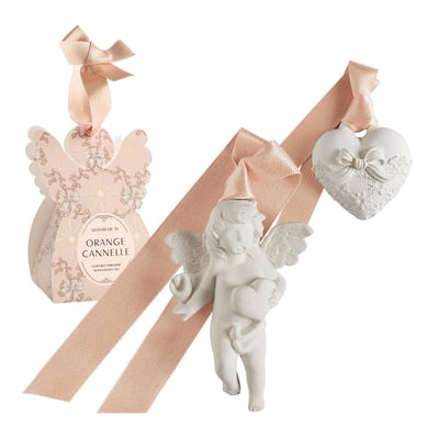 Coffret Surprises Ange parfum Orange Cannelle RUBANS DE FÊTE MATHILDE M