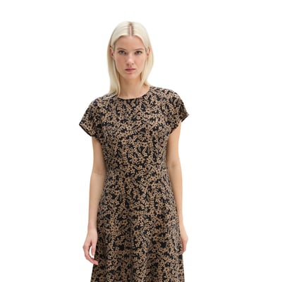 Robe crinkle shaped en mélange de viscose imprimée MARC O'POLO