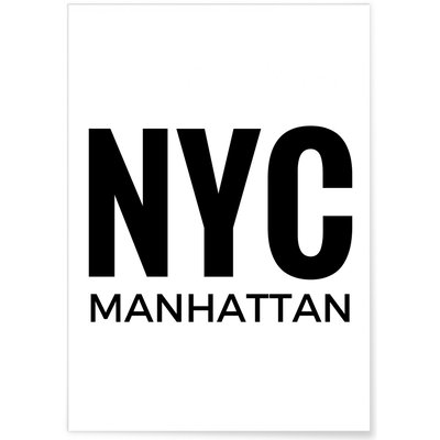 Poster NYC L'AFFICHERIE