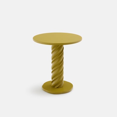 Bout de canapé, pied torsadé, diamètre 40 cm, DEHEN LA REDOUTE INTERIEURS