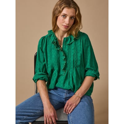 Blouse  broderie anglaise CYRILLUS