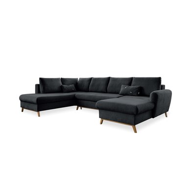 Canapé d'Angle Convertible en Tissu 7 places - LAGOM LISA DESIGN