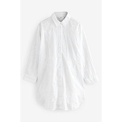 Chemise imprimée texturé à broderie cornely NEXT