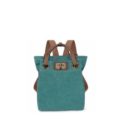 Sac à dos en toile et cuir TRINITE S OH MY BAG