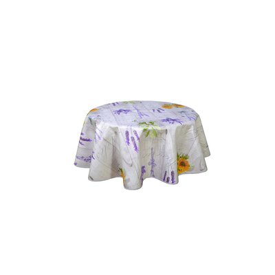 Nappe en toile cirée ronde provençale Arles TOILINUX