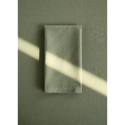 Serviette de table coton garment-dyed MANGO HOME