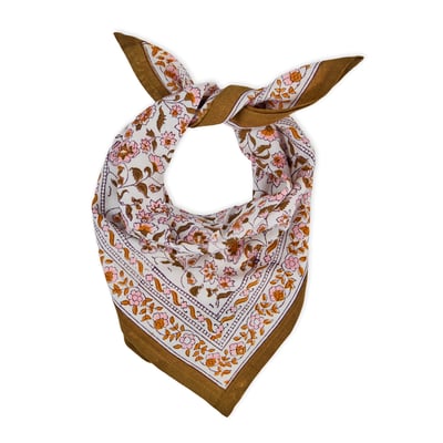 Foulard enfant en coton imprimé Edel BINDI ATELIER