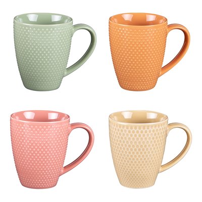 Coffret de 4 mugs   35 cl-SUNRISE TABLE PASSION