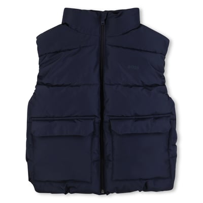 Veste en duvet sans manches BOSS KIDSWEAR