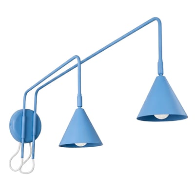 Applique murale Bleu E14 2 Nox EDEN