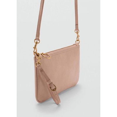Pochette similicuir effet grainé MANGO