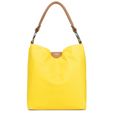 Sac seau jaune moutarde La Redoute