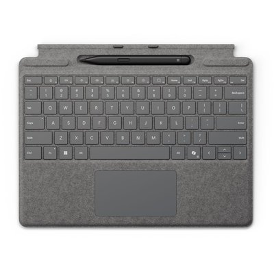 Clavier Surface Pro Keyboard + Stylet Platine MICROSOFT