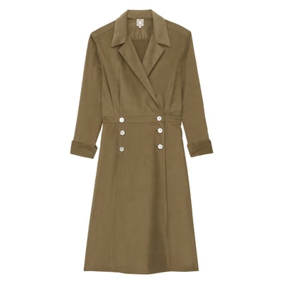 Robe portefeuille Namo en coton INES DE LA FRESSANGE PARIS