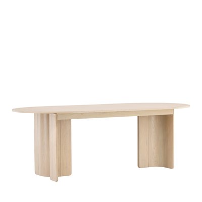 Table à manger 10 personnes ovale en bois - TYRESO VIND