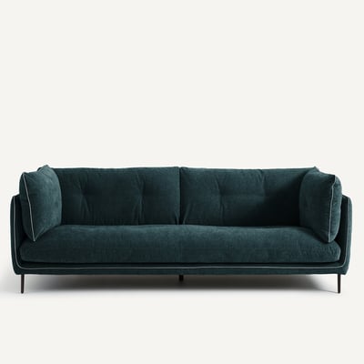 Canapé velours chenille, Botero AM.PM