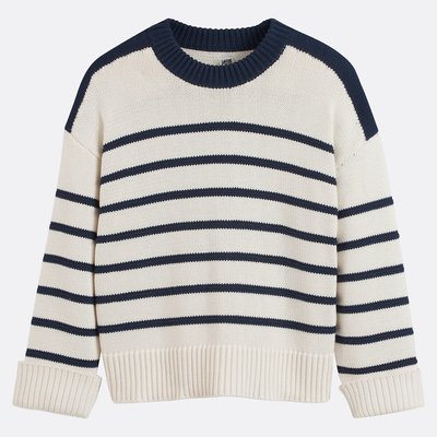 Pull col rond en grosse maille LA REDOUTE COLLECTIONS