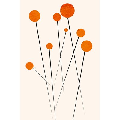 Tableau fleurs Waterflower dancing HEXOA