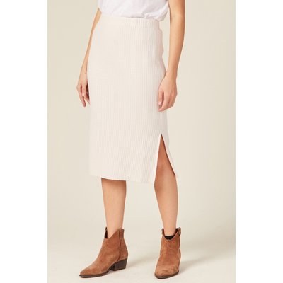 Jupe tricot midi ajustée BONOBO