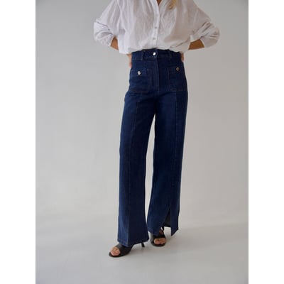 Jean large fendu CRISTINA MINDTRAVELER