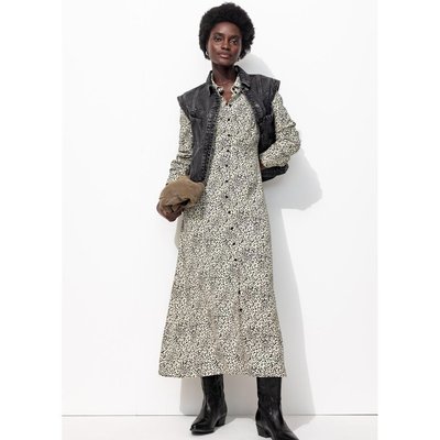Robe-chemise longue imprimée PROMOD