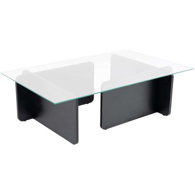 Table basse en verre et aggloméré Flavio HANAH HOME