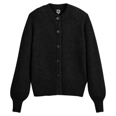Cardigan alpaga mélangé, Signature AMBROISE LA REDOUTE COLLECTIONS
