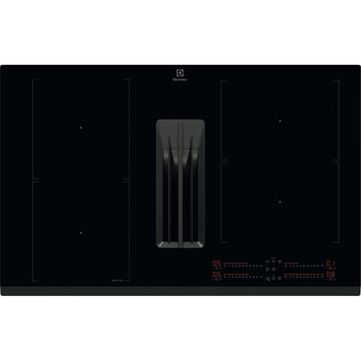 Plaque induction aspirante KCC84440 - Hotte centrale intégrée 80cm ELECTROLUX