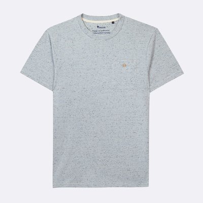 T-shirt col rond en coton et coton bio OLONNE FAGUO