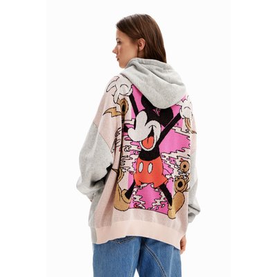 Sweat oversize jacquard Mickey Mouse DESIGUAL
